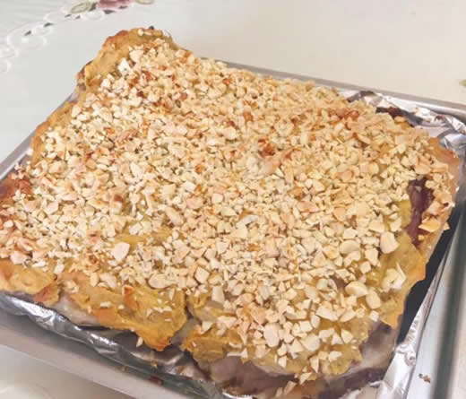 巴旦木碎原來還可以做菜，快來圍觀